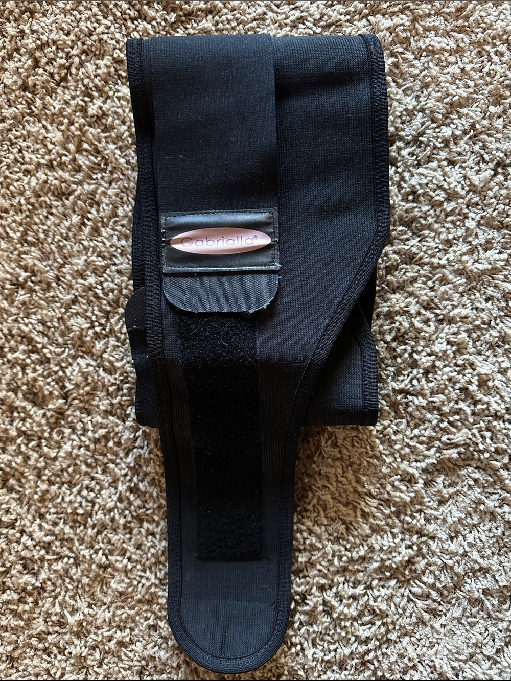 Pregnancy Black Supportive Waist/Back Bracer